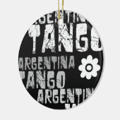 Argentinien-Tango Keramik Ornament (Links)