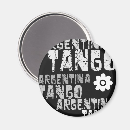 Argentinien Tango Magnet (Vorderseite/Rückseite)