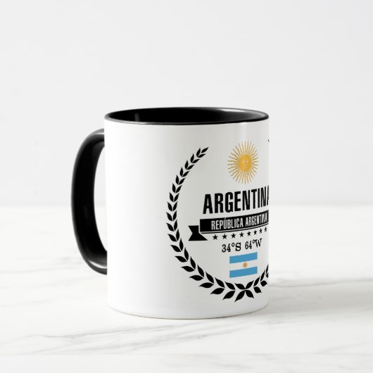 Argentinien Tasse (Vorderseite Links)