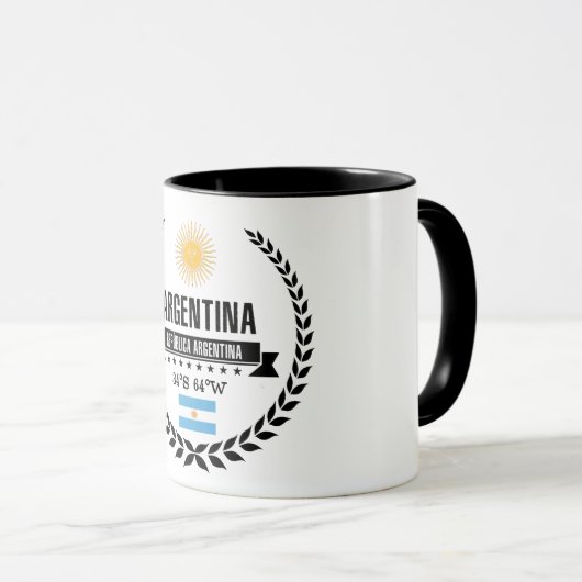 Argentinien Tasse (VorderseiteRechts)