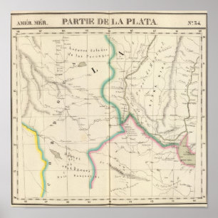 Argentinien und Uruguay 34 Poster