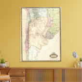 Argentinien, Uruguay Leinwanddruck (Insitu (Wohnzimmer))