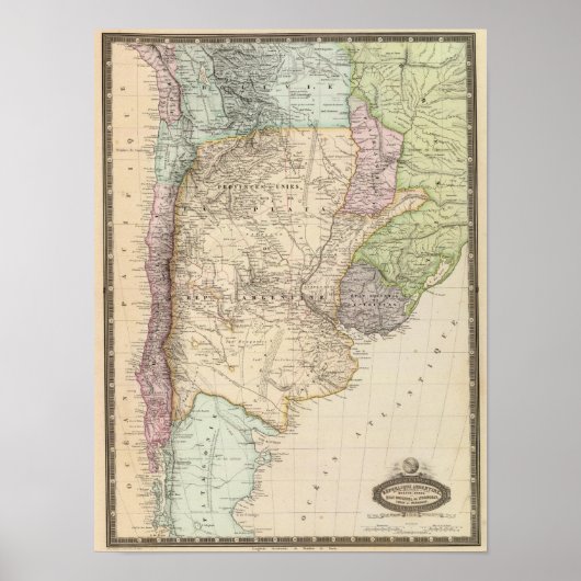 Argentinien, Uruguay Poster (Vorne)