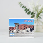 Argentinien - Valle de la Luna - Postkarte (Stehend Vorderseite)