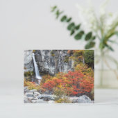 Argentinien - Wasserfall in Patagonien nach Karte (Stehend Vorderseite)