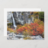 Argentinien - Wasserfall in Patagonien nach Karte (Vorne/Hinten)