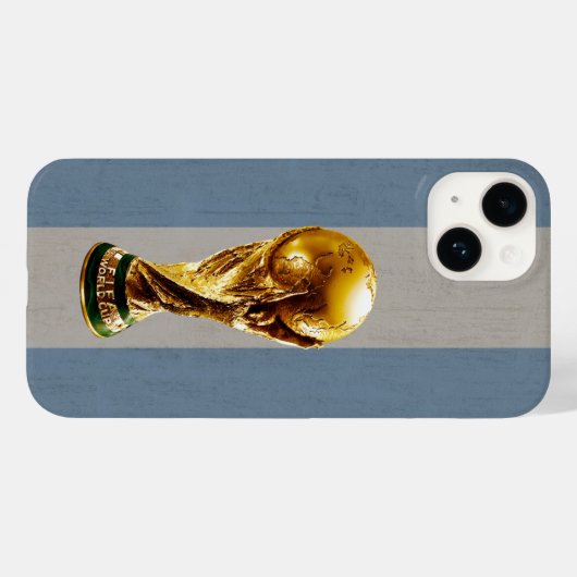 Argentinien WC 2022 Katar Case-Mate iPhone Hülle (Rückseite (Horizontal))