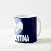 Argentinien-WC 3000 Kaffeetasse (VorderseiteRechts)