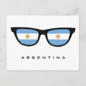 Argentinien weist Sondertext und Farbpostkarte auf Postkarte (Vorderseite)