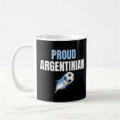 Argentinien Weltmeisterschaft Champions 2022 Stolz Kaffeetasse (Links)