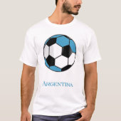 Argentinien-Weltmeisterschaft-Fußball-T - Shirt (Vorderseite)