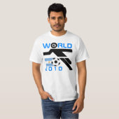 Argentinien-Weltmeisterschaft-T - Shirt 2010 (Vorne ganz)