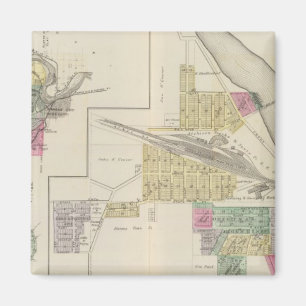 Argentinien, Wyandotte Landkreis, Edwardsville, Ka Magnet