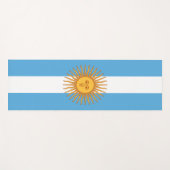 Argentinien Yogamatte (Vorderseite (Horizontal))
