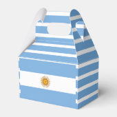 Argentinienflagge GefälligkeitsBox Geschenkschachtel (Rückseite)