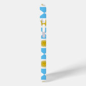 Argentinienflaggenmuster Case-Mate iPhone Hülle (Rückseite / Links)