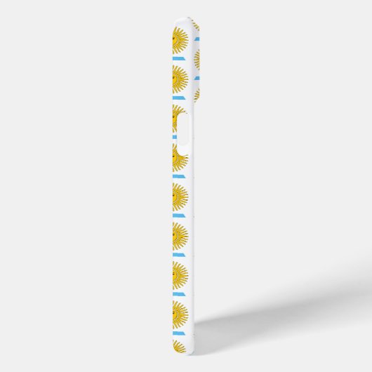 Argentinienflaggenmuster Case-Mate iPhone Hülle (Rückseite / Rechts)