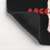 Argentinienkarte Mousepad (Ecke)