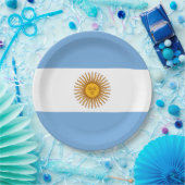 ArgentinienpapierTeller Pappteller (Party)