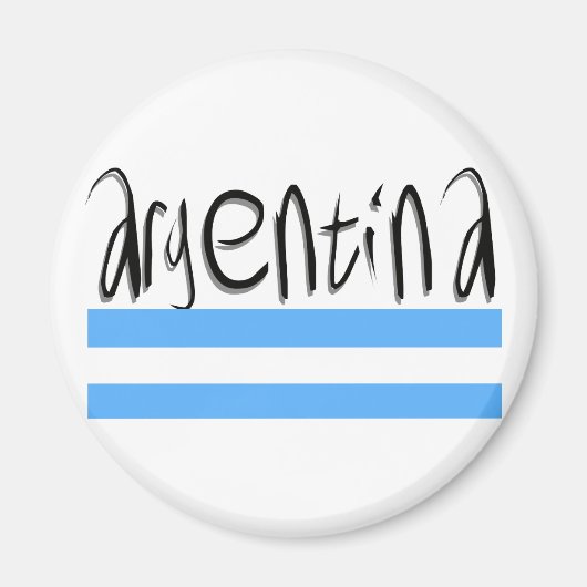 Argentiniens Design! Magnet (Vorne)