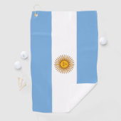 Argentiniens Flagge Golf Tower Golfhandtuch (Insitu)