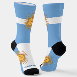 Argentiniens Flagge Patriotisch, Nachhaltiges Arge Socken