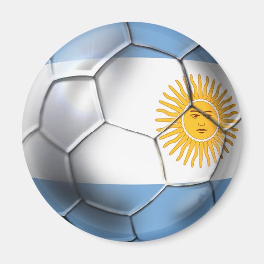 Argentiniens Fußballfans Magnet (Vorne)