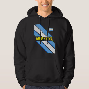 Argentiniens Fußballunterstützer Besucher Argentin Hoodie