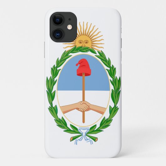 argentiniensches Wappen Case-Mate iPhone Hülle (Rückseite)
