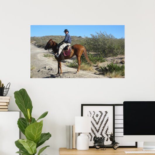 Argentinier Gaucho Poster (Heimbüro)