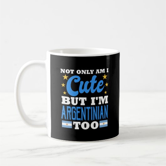 Argentinier Gift Funny  Kaffeetasse (Links)