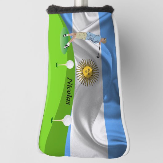 Argentinier Golf Headcover (Rotieren 90)