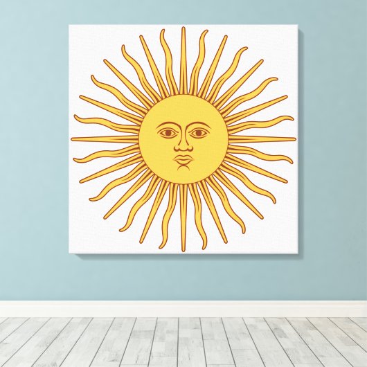 Argentinier Leinwanddruck (Insitu (Holzboden))