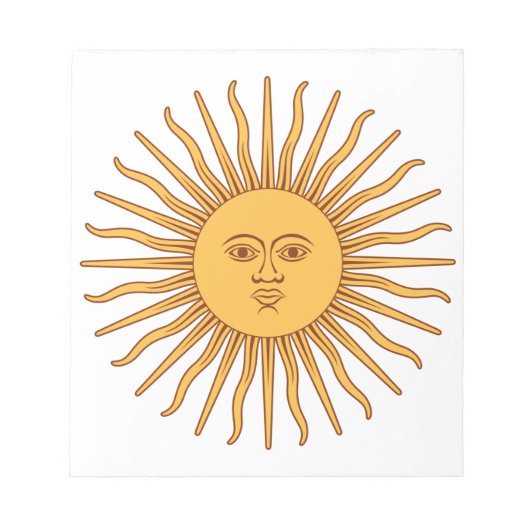 Argentinier Notizblock (Vorderseite)