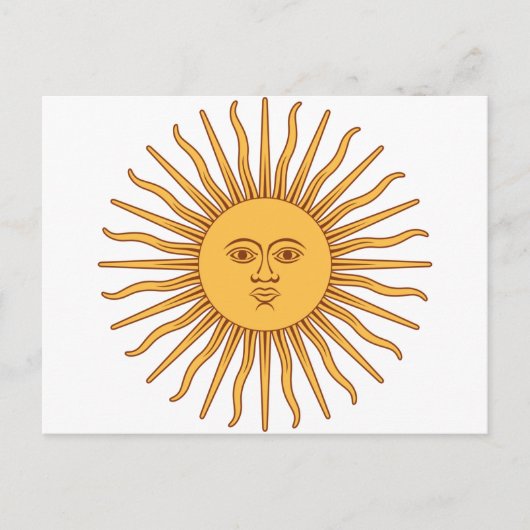 Argentinier Postkarte (Vorderseite)