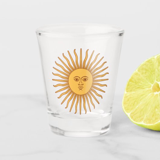 Argentinier Schnapsglas (Vorderseite)