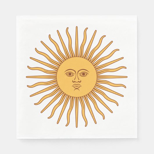 Argentinier Serviette (Vorderseite)