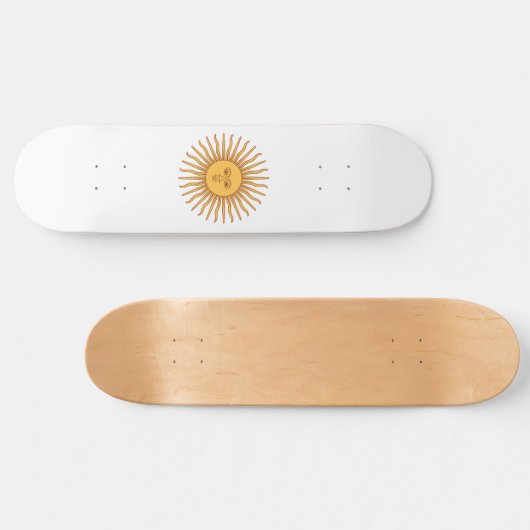 Argentinier Skateboard (Horizontal)