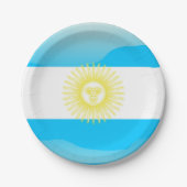 Argentinier Sun von Mai Pappteller (Vorderseite)