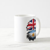 Argentinisch Argentinisches Britisches Tree Roots- Kaffeetasse (VorderseiteRechts)