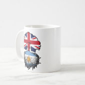 Argentinisch Argentinisches Britisches Tree Roots- Kaffeetasse (Vorderseite Links)