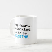 argentinisch stark kaffeetasse (Vorderseite Links)