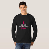 Argentinische Dogo-Mutter der Frauen T-Shirt (Vorne ganz)