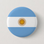 Argentinische Flag Button (Vorderseite)