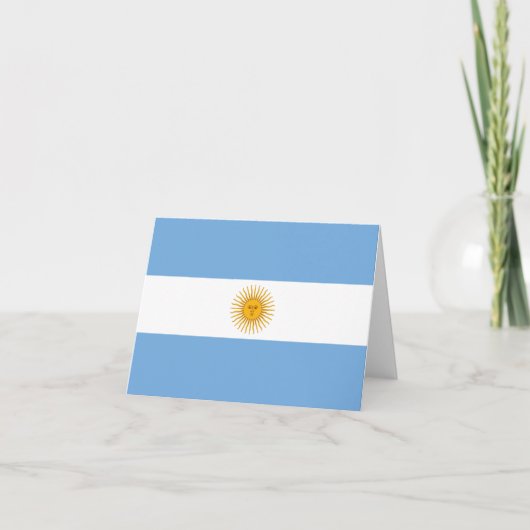 Argentinische Flagge (Vorderseite)