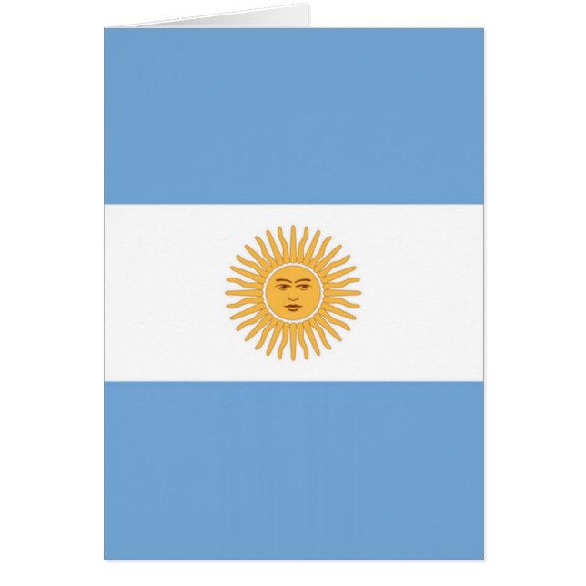 Argentinische Flagge (Vorne)