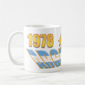 Argentinische Flagge 1978 1986 Welt verficht Gang Kaffeetasse (Links)