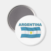 Argentinische Flagge 1 Magnet (Vorderseite/Rückseite)