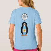 Argentinische Flagge als Gesprächspartnerin mit Fr T-Shirt (Rückseite)