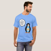 Argentinische Flagge als Sprecherin von Frau Pingu T-Shirt (Vorne ganz)